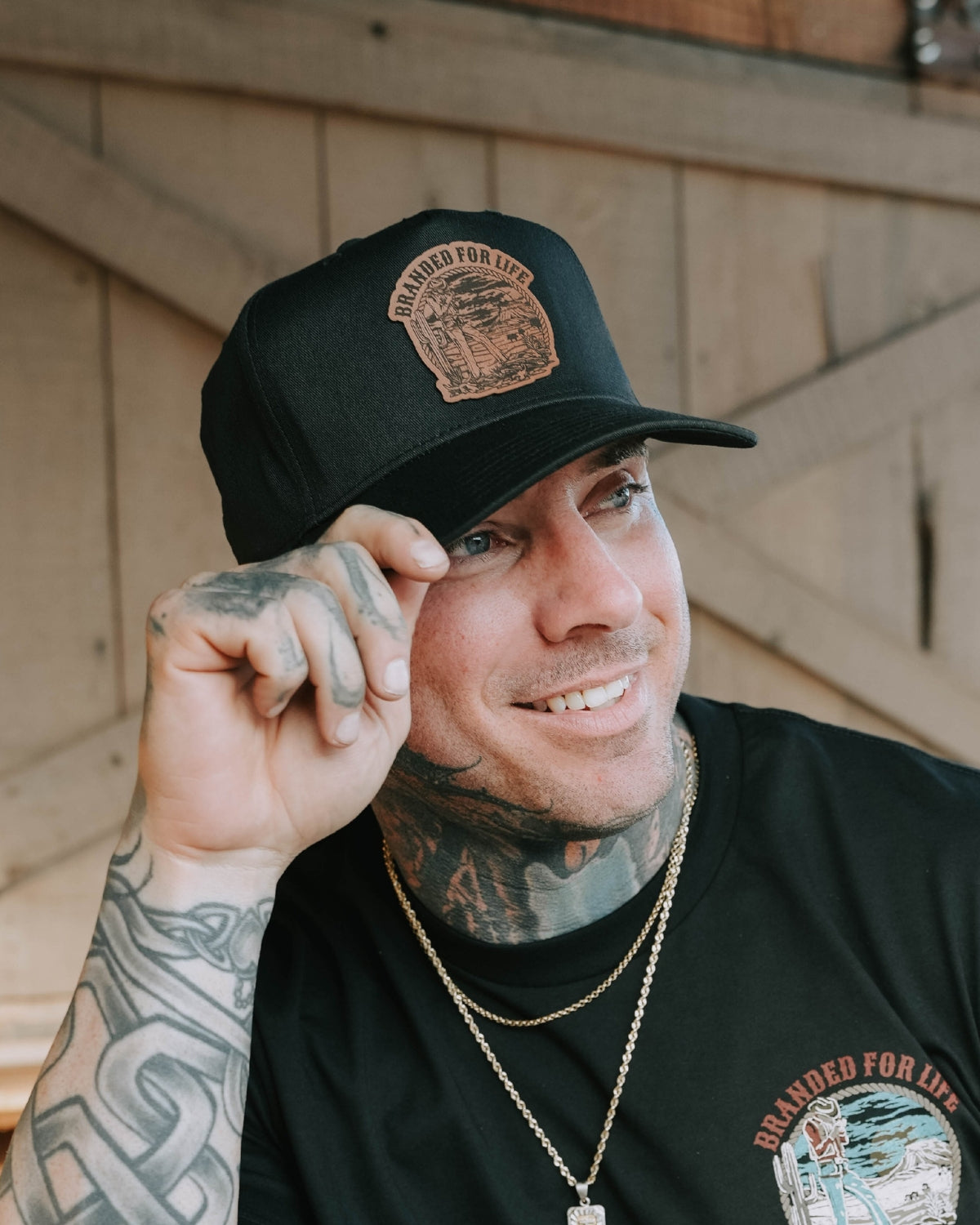 Branded For Life Baseball Cap- Black